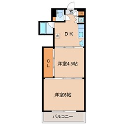 卸町駅 徒歩8分 8階の物件間取画像